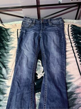 Women’s Blue Denim Jeans - Classic Straight Leg